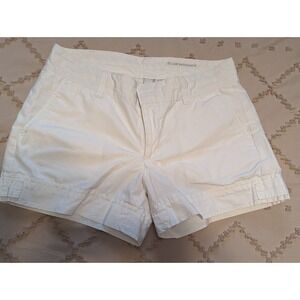 Club Monaco Women's Size 6 White Shorts 100% Cotton